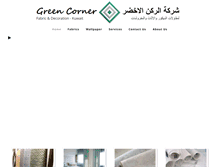 Tablet Screenshot of greencornerfabrics.com
